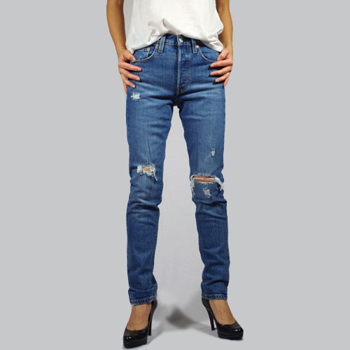 Levi's （リーバイス） 501 HIGH RISE SKINNY LEG Jive Tribe ハイライズスキニー