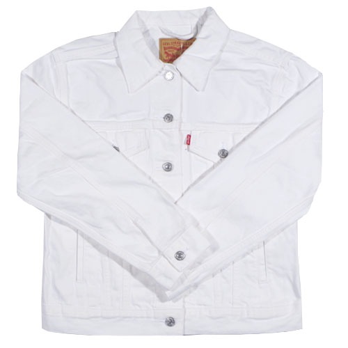 Levi's （リーバイス） EX-BOYFRIEND TRUCKER Frozen Trucker デニムジャケット