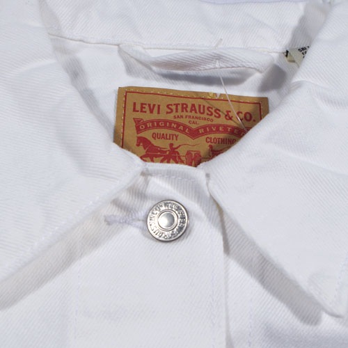 Levi's （リーバイス） EX-BOYFRIEND TRUCKER Frozen Trucker デニムジャケット