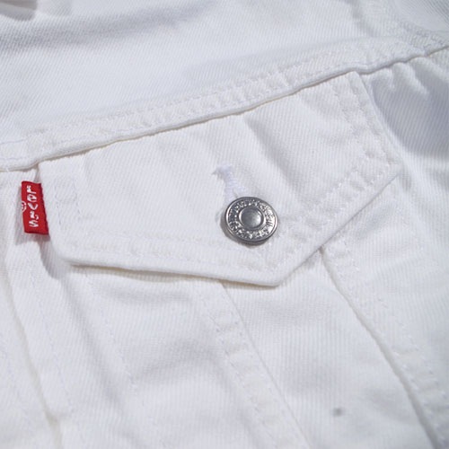 Levi's （リーバイス） EX-BOYFRIEND TRUCKER Frozen Trucker デニムジャケット