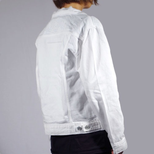 Levi's （リーバイス） EX-BOYFRIEND TRUCKER Frozen Trucker デニムジャケット