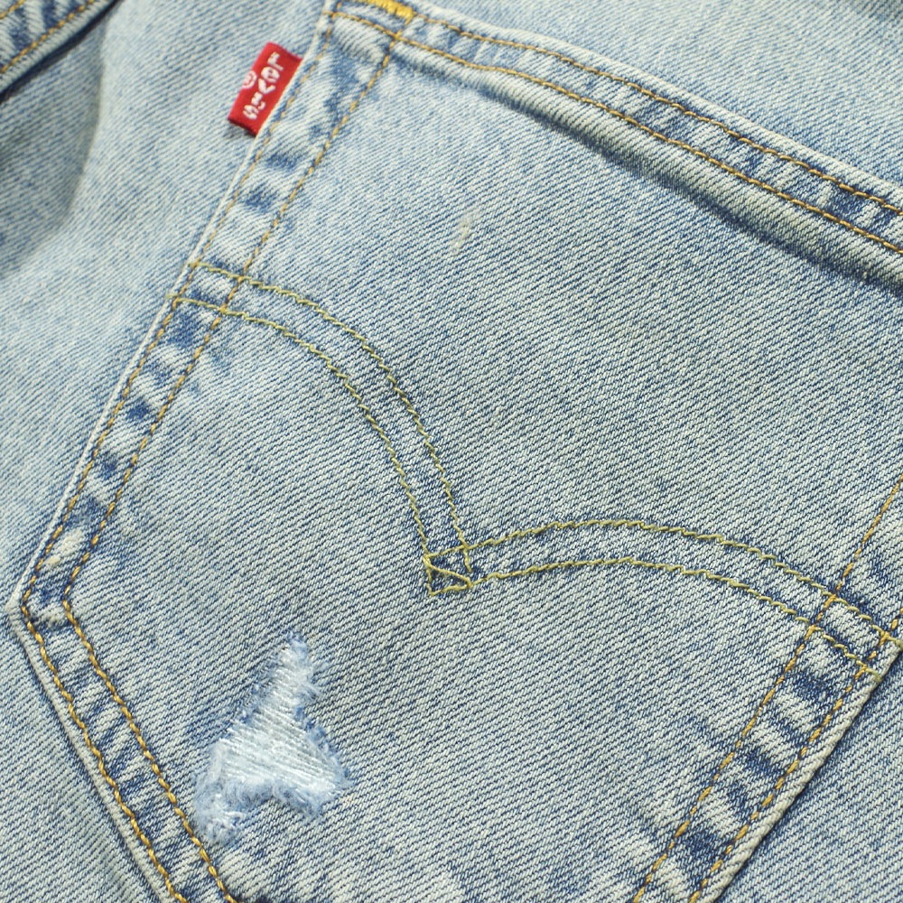 Levi's Flex (リーバイス) 511 SLIM Light Indigo Destructed スリムストレート