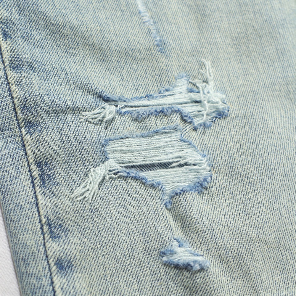 Levi's Flex (リーバイス) 511 SLIM Light Indigo Destructed スリムストレート