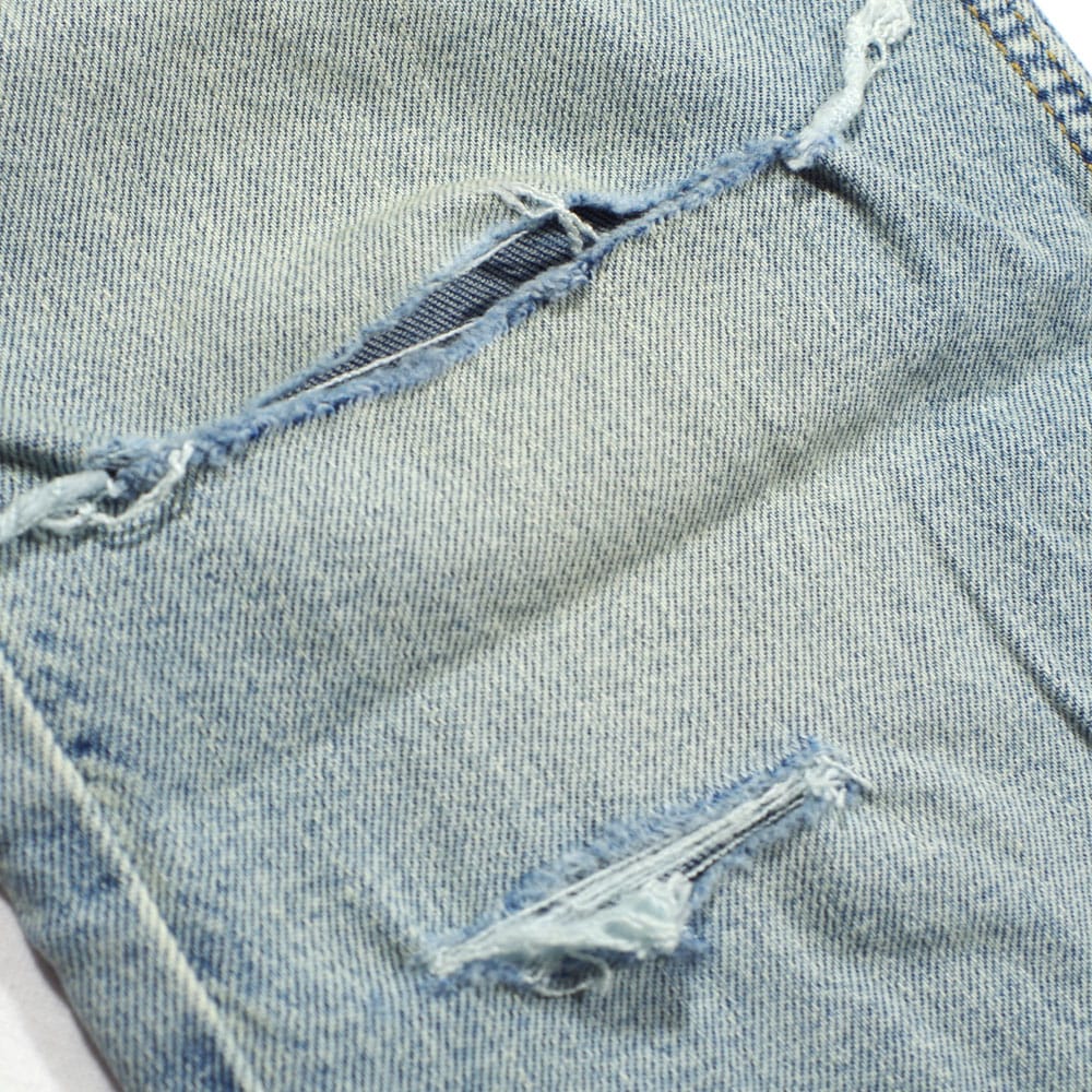 Levi's Flex (リーバイス) 511 SLIM Light Indigo Destructed スリムストレート