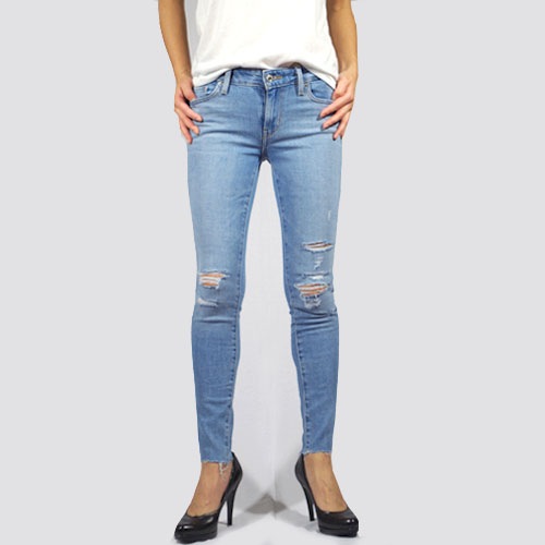 Levi's （リーバイス） 711 SKINNY ANKLE Sapphire Sound スキニーデニム