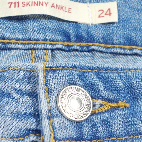 Levi's （リーバイス） 711 SKINNY ANKLE Sapphire Sound スキニーデニム