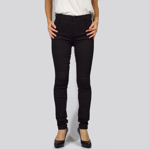 J Brand （ジェイブランド・ジェーブランド）MARIA HIGH RISE SKINNY Eco Seriously Black スキニーデニム