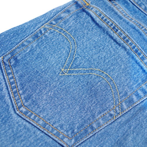 Levi's (リーバイス) 501 ORIGINAL CROPPED Charleston Step ストレートデニム