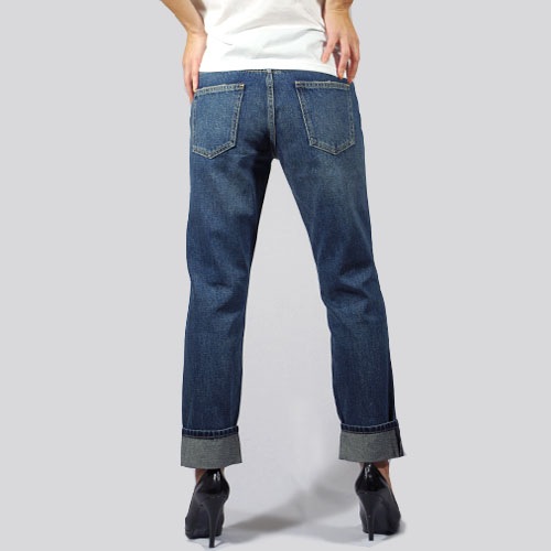 Current Elliott(カレントエリオット) THE FLING 1 Year Worn Rigid ボーイフレンドデニム