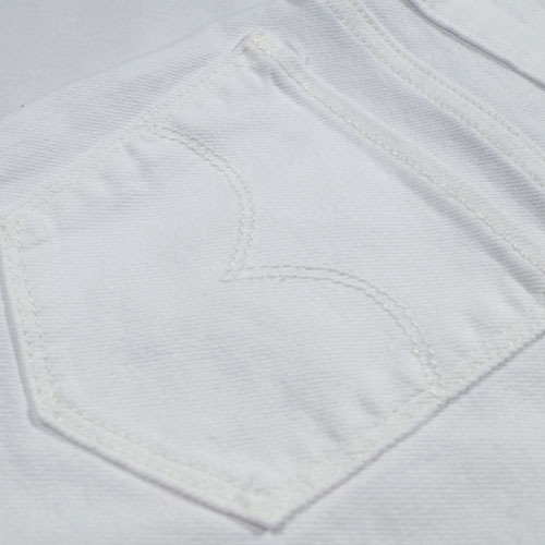 Levi's (リーバイス) 711 SKINNY Soft Clean White ホワイトスキニー