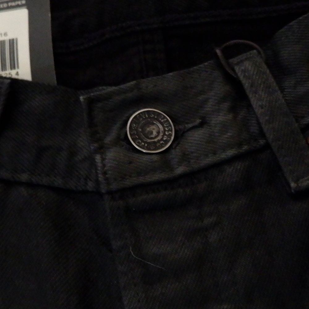 Levi's Premium（リーバイスプレミアム） 501 ORIGINAL Candle Wax Pant ブラックコーティング デニム