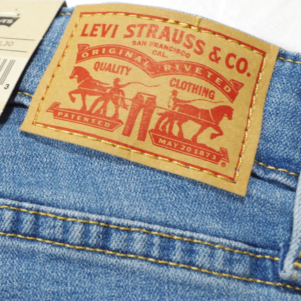 Levi's (リーバイス) 711 SKINNY Medium Indigo Worn In スキニーデニム