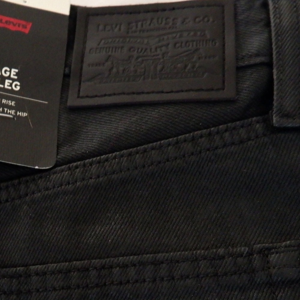 Levi's Premium（リーバイス）RIBCAGE WIDE LEG H223 Prize Fighter Psk ワイドデニム ブラック