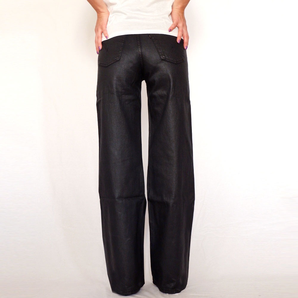 Levi's Premium（リーバイス）RIBCAGE WIDE LEG H223 Prize Fighter Psk ワイドデニム ブラック