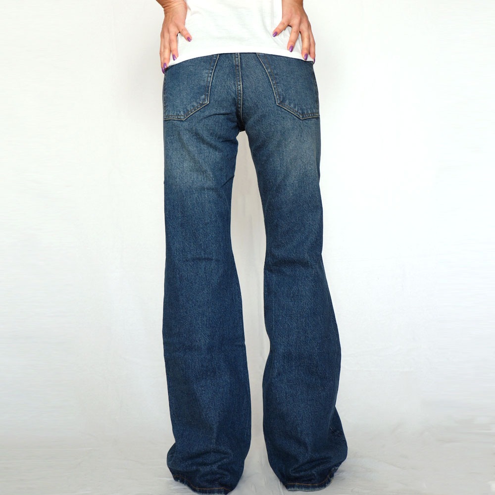 DR DENIM ドクターデニム ELBA Flare Bay Dark Used Vintage フレア ブーツカットデニム 