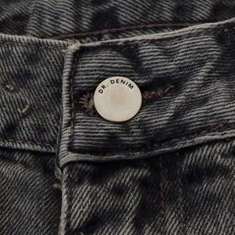 DR DENIM ドクターデニム ARY WIDE Mid Grey Retro ワイド ストレート デニム