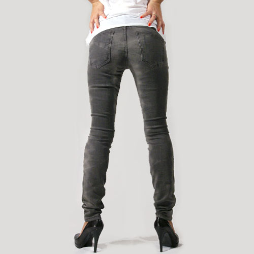 Current Elliott(カレントエリオット) THE ANKLE SKINNY Tunnel スキニーデニム