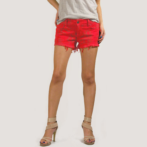 Siwy（シィーウィー） Camilla Cut Off Short Yes I'm Ready デニムショートパンツ