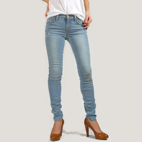 J Brand（ジェイブランド・ジェーブランド） 811 Mid-Rise Skinny Leg Rapture スキニーデニム