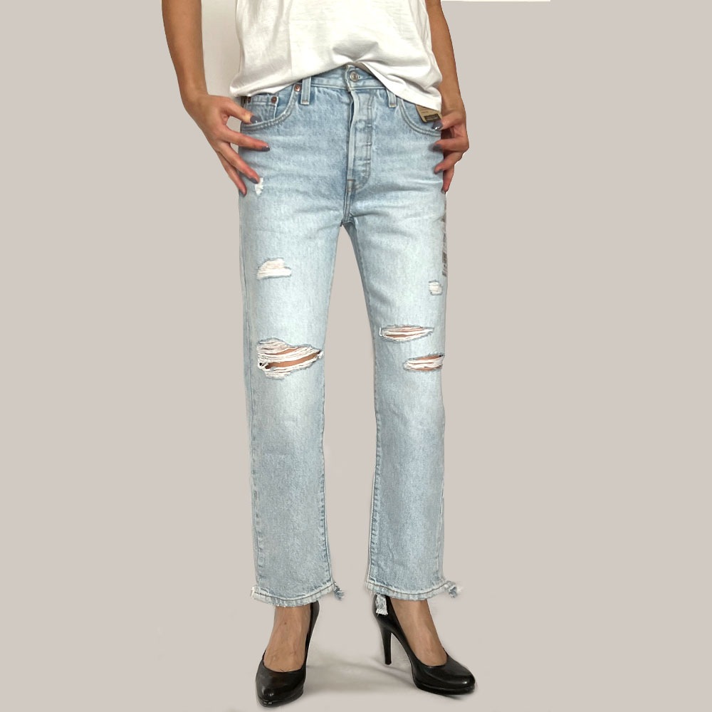 Levi's （リーバイス）501 ORIGINAL CROPPED Edge Of Time クロップドストレート