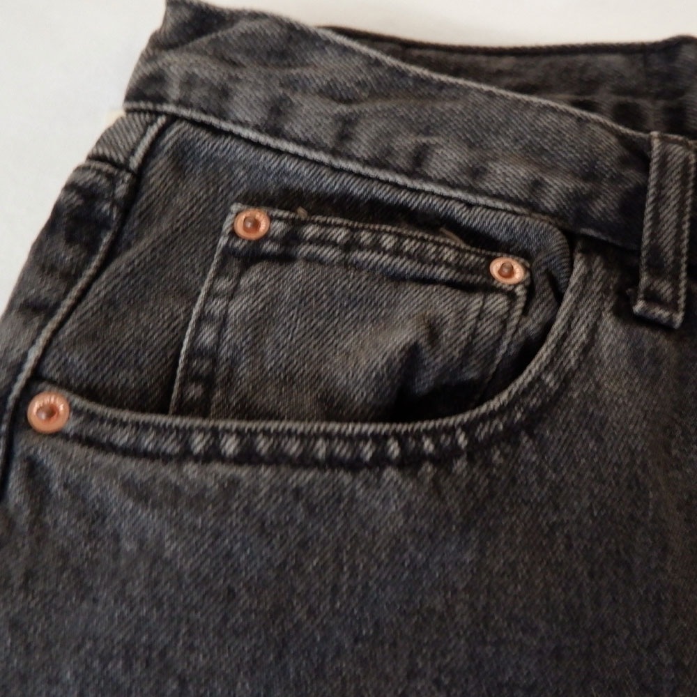 DR DENIM ドクターデニム CORMAC Baggy Aged Black バギー ワイド デニム