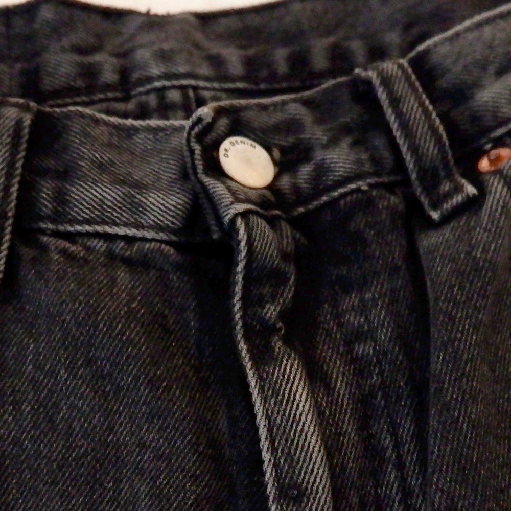 DR DENIM ドクターデニム CORMAC Baggy Aged Black バギー ワイド デニム