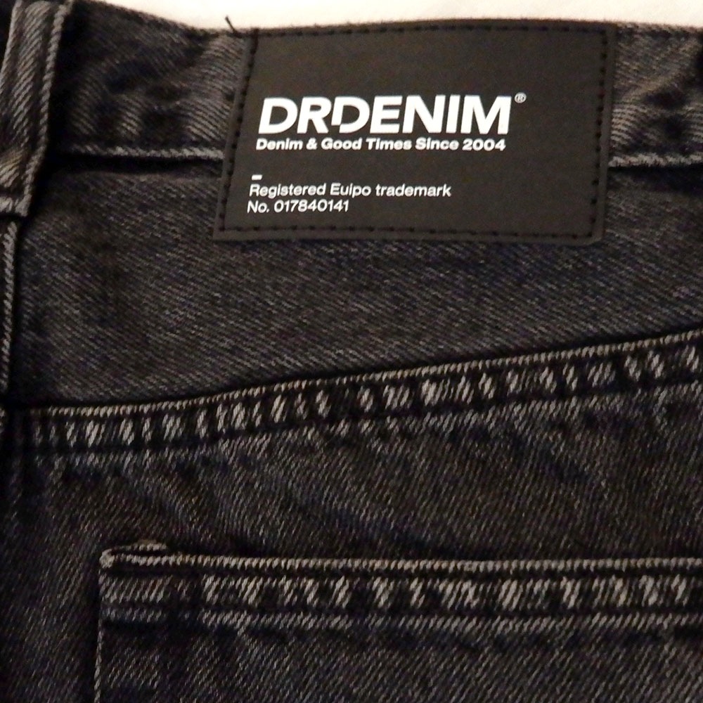 DR DENIM ドクターデニム CORMAC Baggy Aged Black バギー ワイド デニム