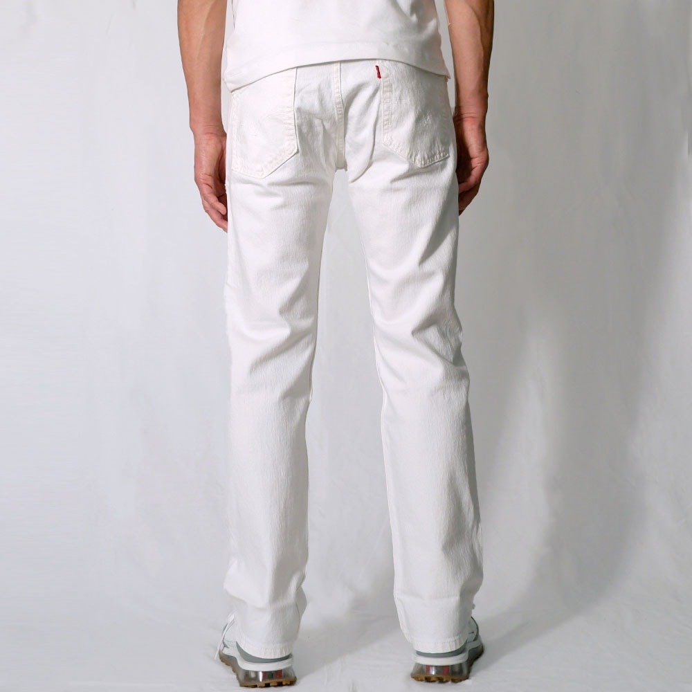 Levi's(リーバイス) 505 White River Rock Star ホワイト デニム