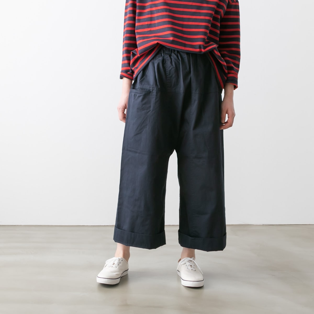 TRAVAIL MANUEL トラバイユ マニュアル コンパクト チノ シャムパンツ TM5003