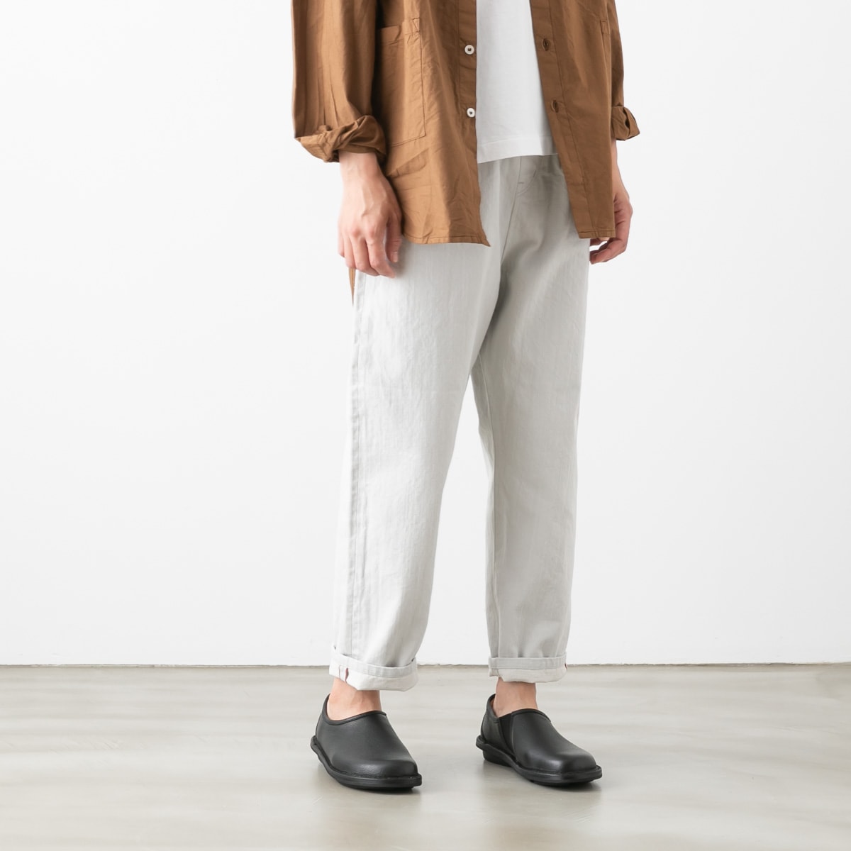 TRAVAIL MANUEL トラバイユ マニュアル セルビッチデニム 5pocket パンツ TM5005-192