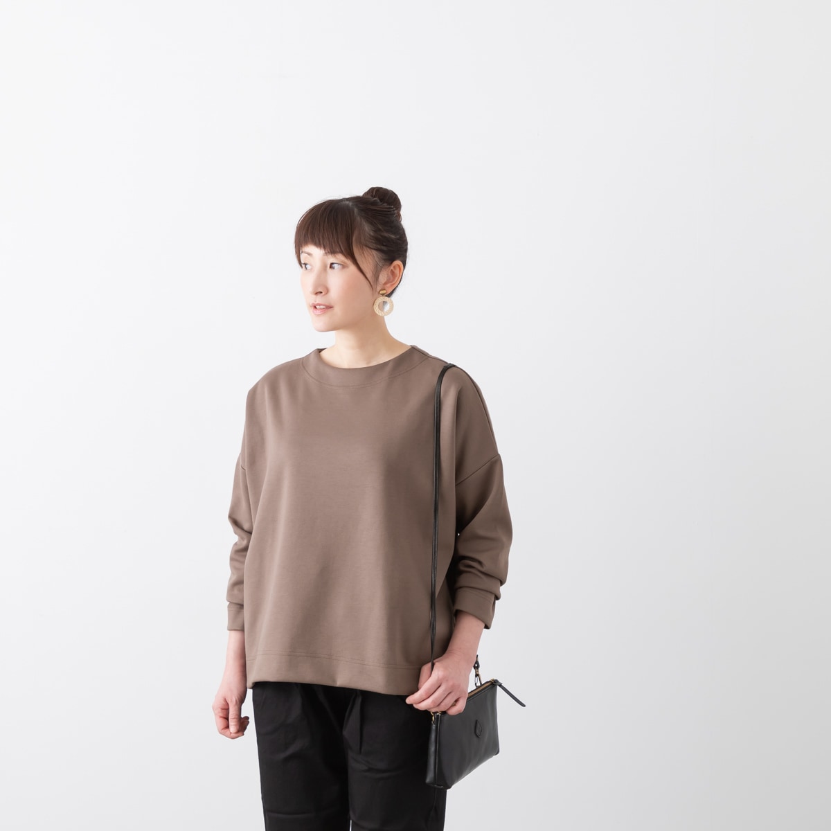 TRAVAIL MANUEL トラバイユ マニュアル ソフトダンボール プルオーバー 2003-43