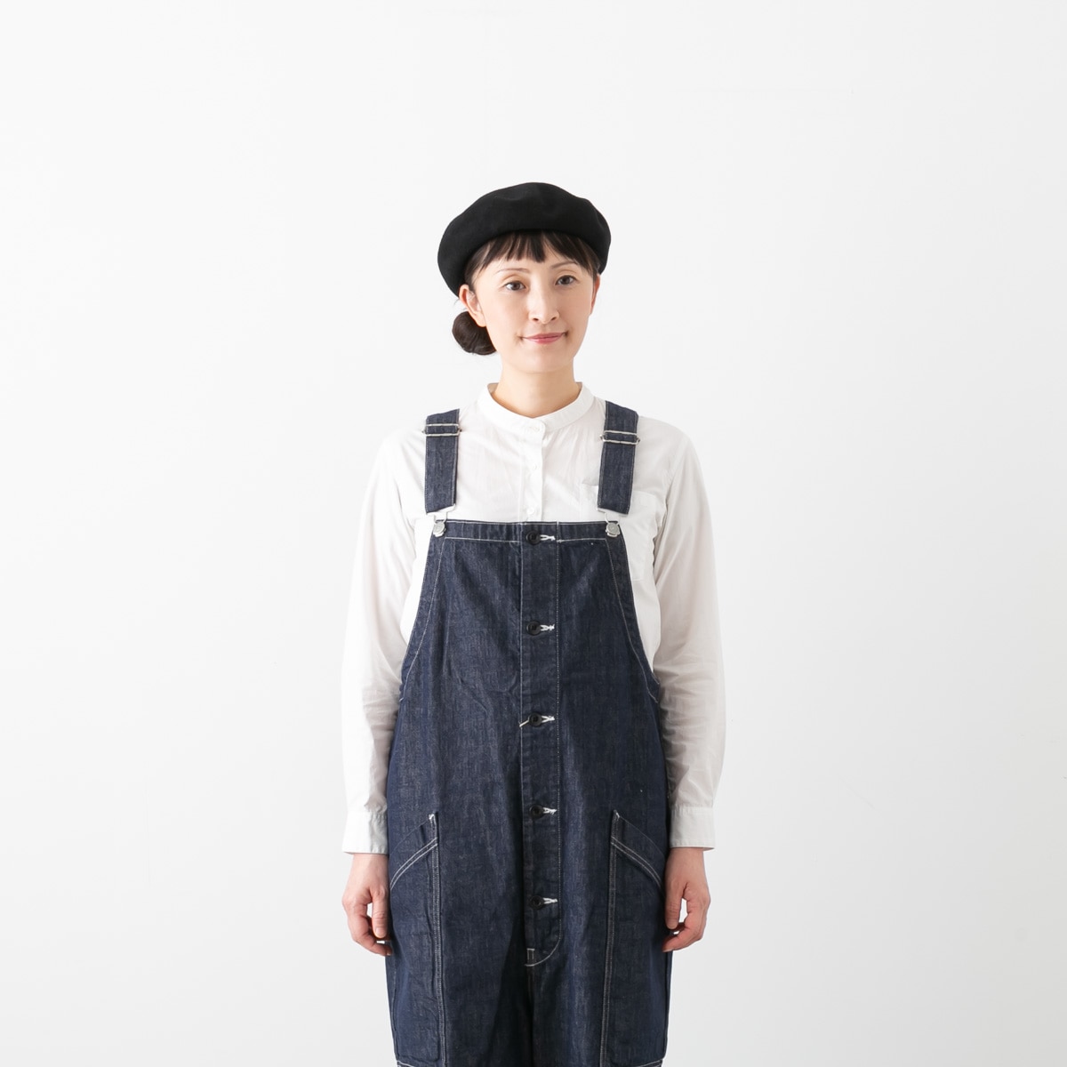 HARVESTY ハーベスティ DENIM CLOTH OVERALLS デニム オーバーオール A12007