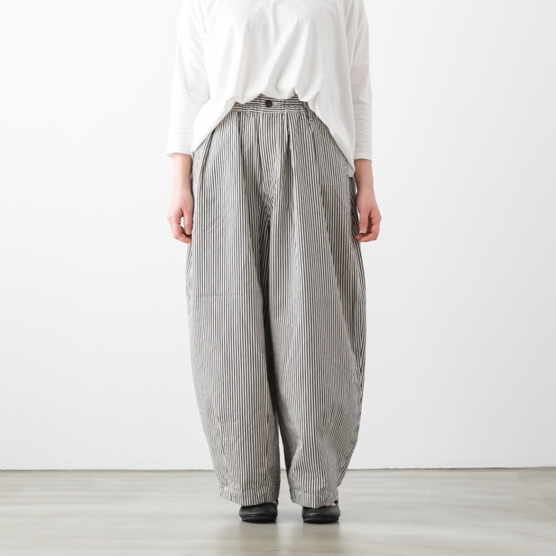 HARVESTY ハーベスティ STRIPE CIRCUS PANTS ストライプ サーカス パンツ A12108