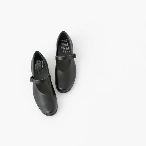 TRAVELSHOESbychausser トラベルシューズバイショセ ワンストラップローヒールシューズパンプスTR-002