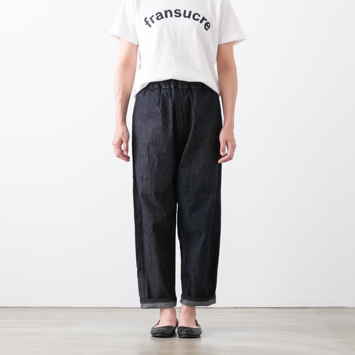 NARU ナル 8オンス ムラデニム コージーパンツ 637120