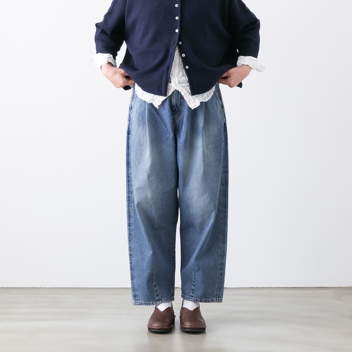 Brocante ブロカント 12oz リングデニム アンプリッセ パンツ 33-330C