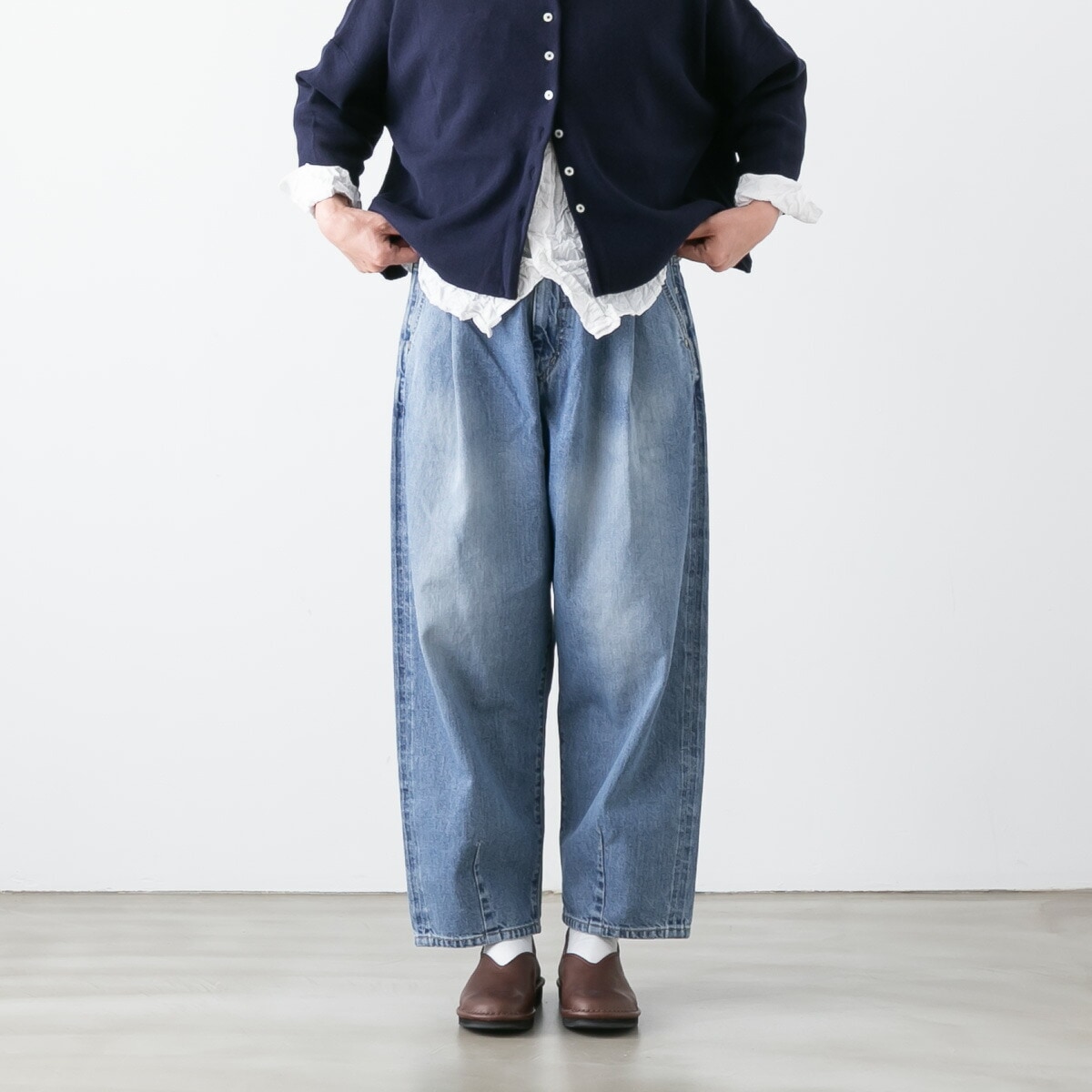 Brocante ブロカント 12oz リングデニム アンプリッセ パンツ 33-330C