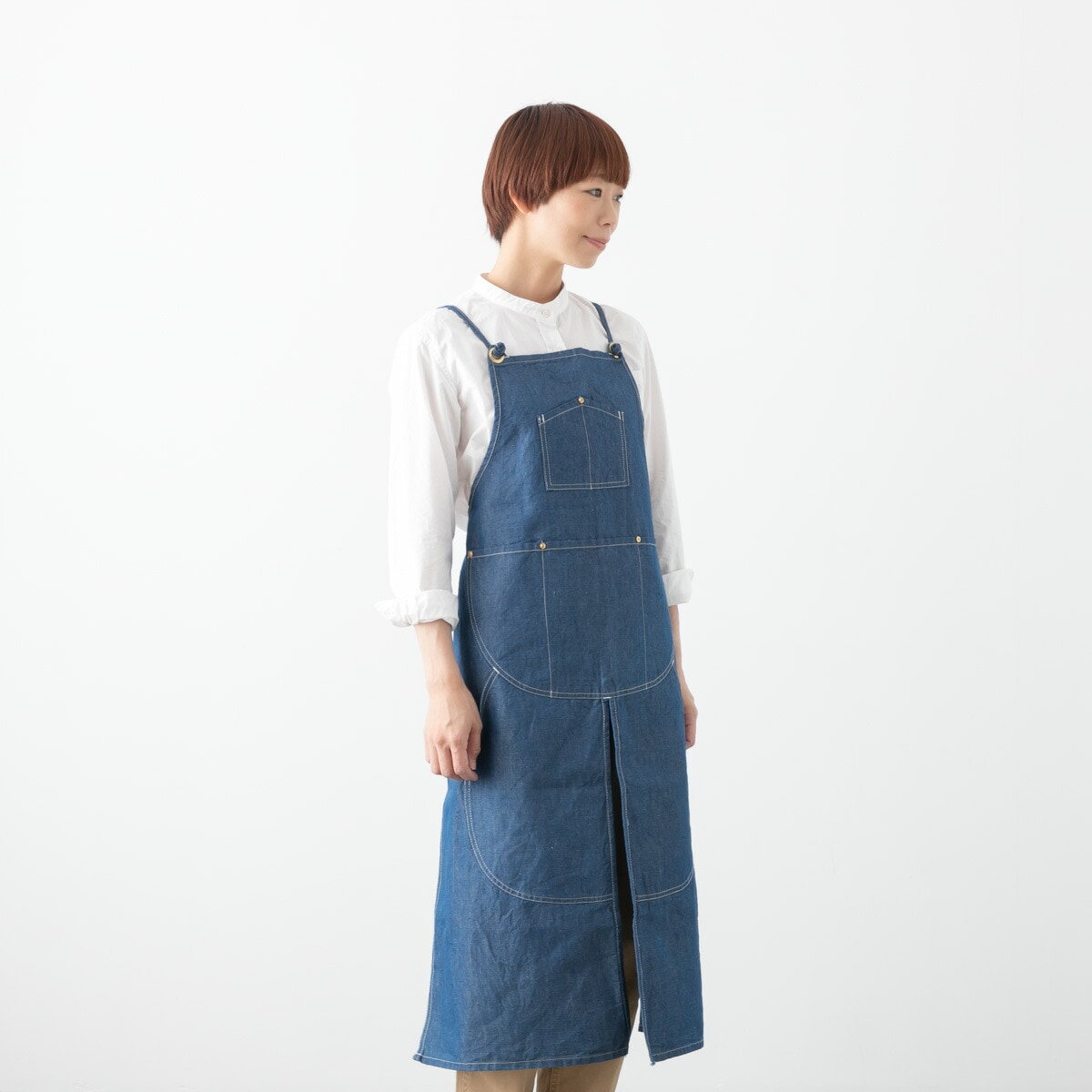 NAPRON ナプロン SPLIT APRON スプリット エプロン 3色 NP-AP21