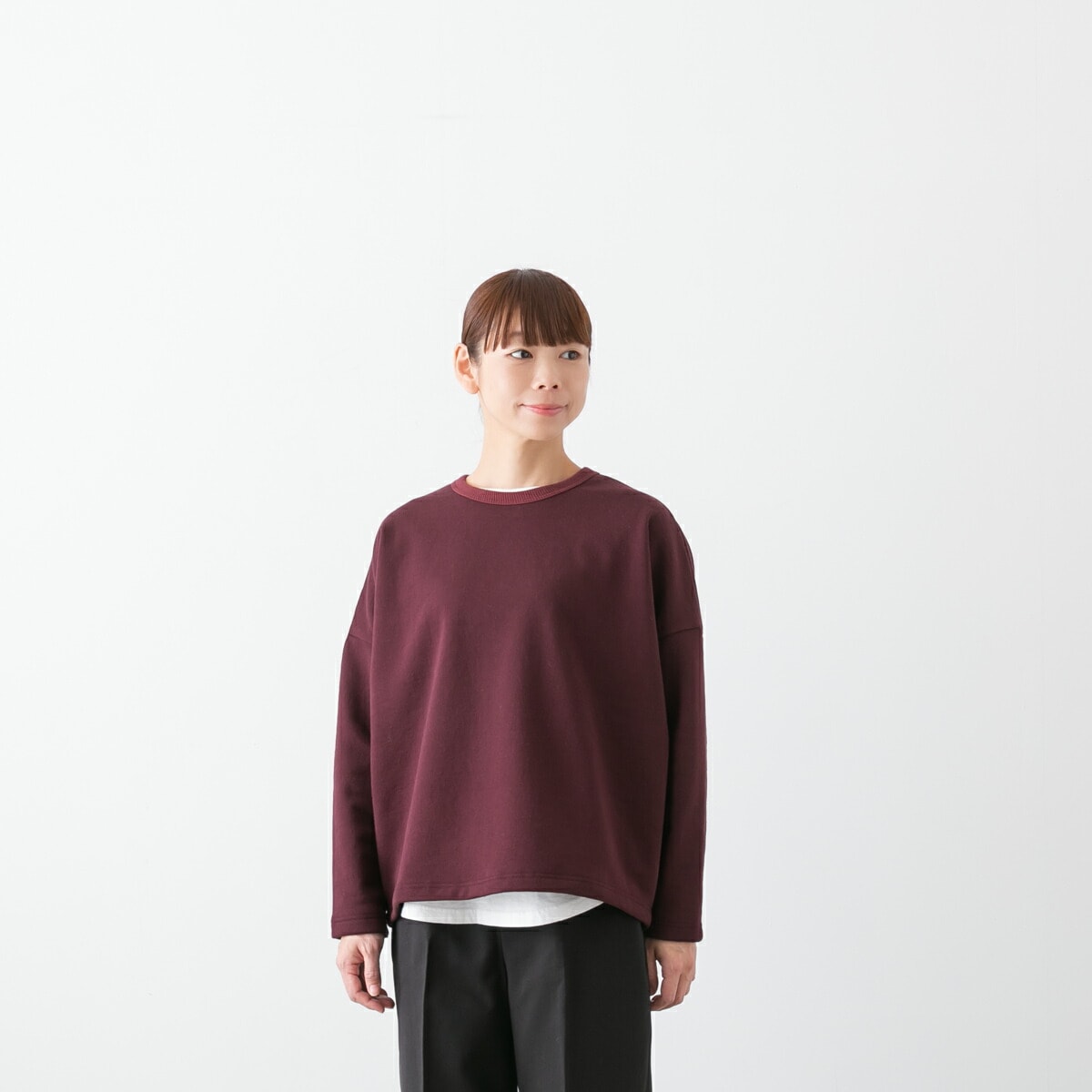harmonie アルモニ ヴィンテージ 度詰め 裏起毛 裏毛 ドロップショルダー プルオーバー 4色 62320655