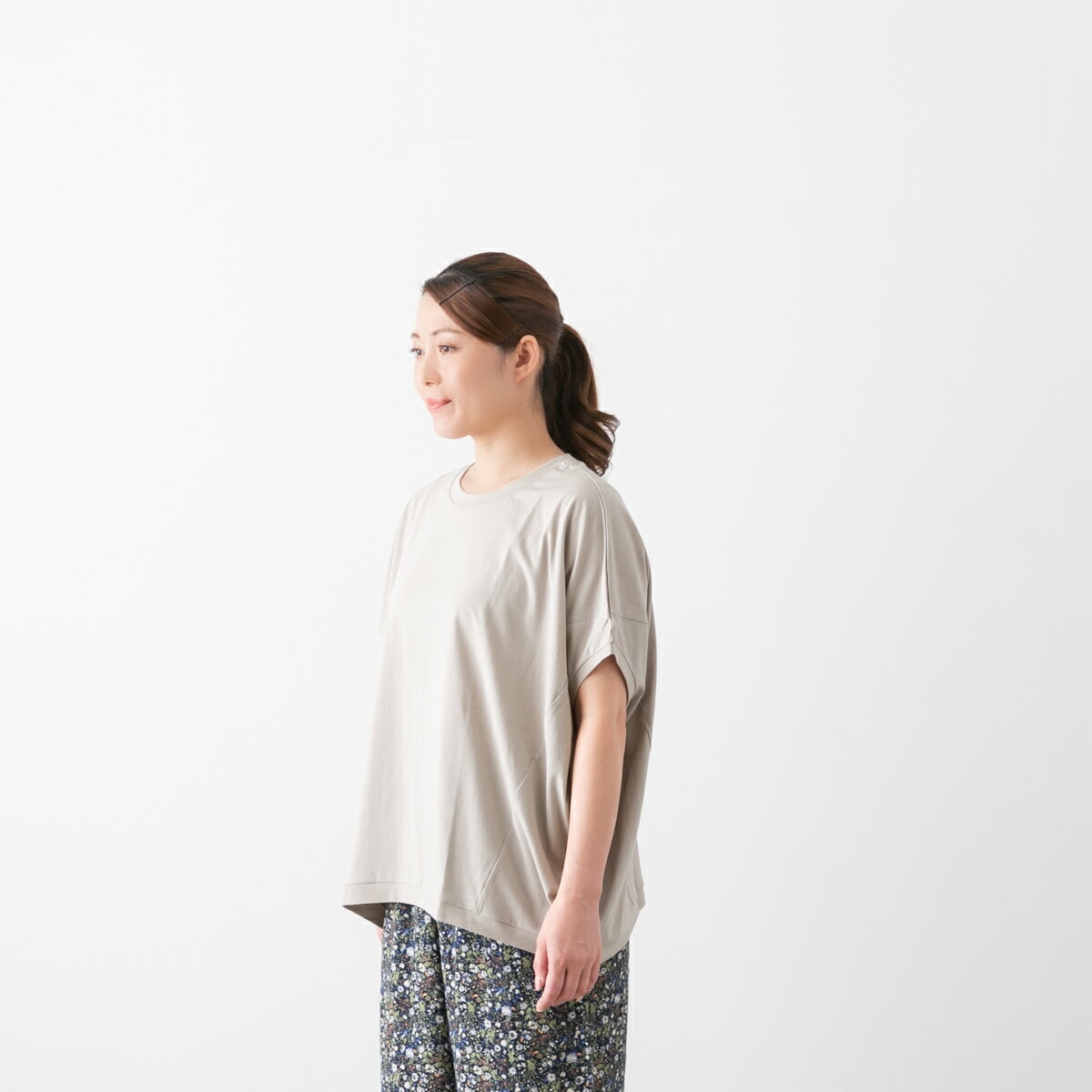 【新品】セントジェームスOUESSANT LOOSE ボーダールーズカットソー SAINT JAMES(セントジェームス)/OUESSANT LOOSE SOLID