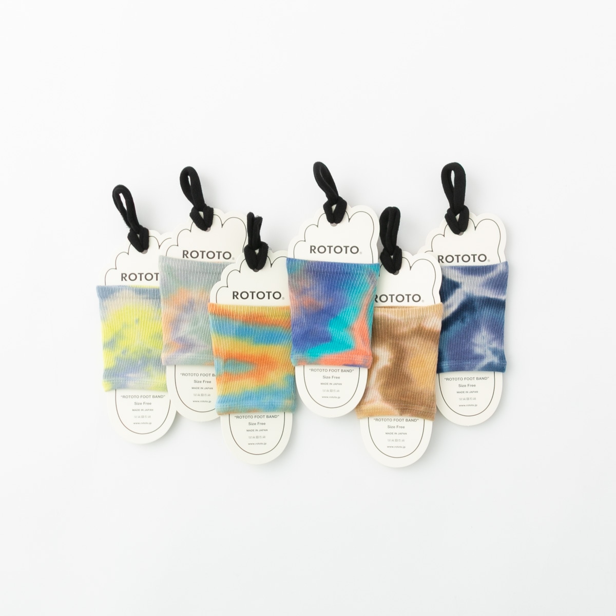 RoToTo ロトト FOOT BAND TIE DYE フットバンド タイダイ 5色 R1314