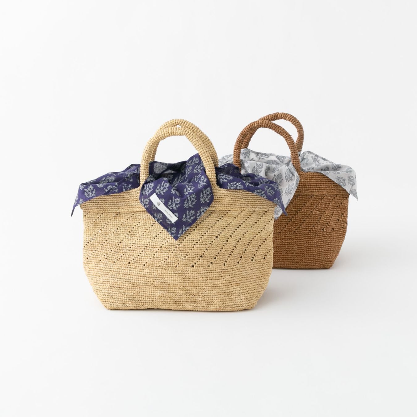 maison de soil メゾンドソイル RAFFIA BAG COMBI ラフィアバッグ コンビ ４種 ANMDS2211