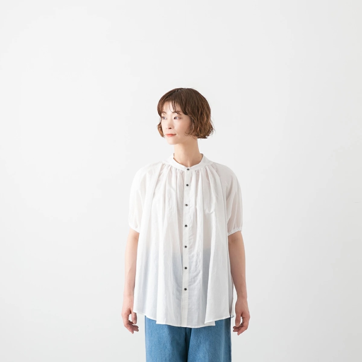 MANON マノン SQUARE AMICAL SHT スクエア アミカル シャツ 2色 MNN-SH-292