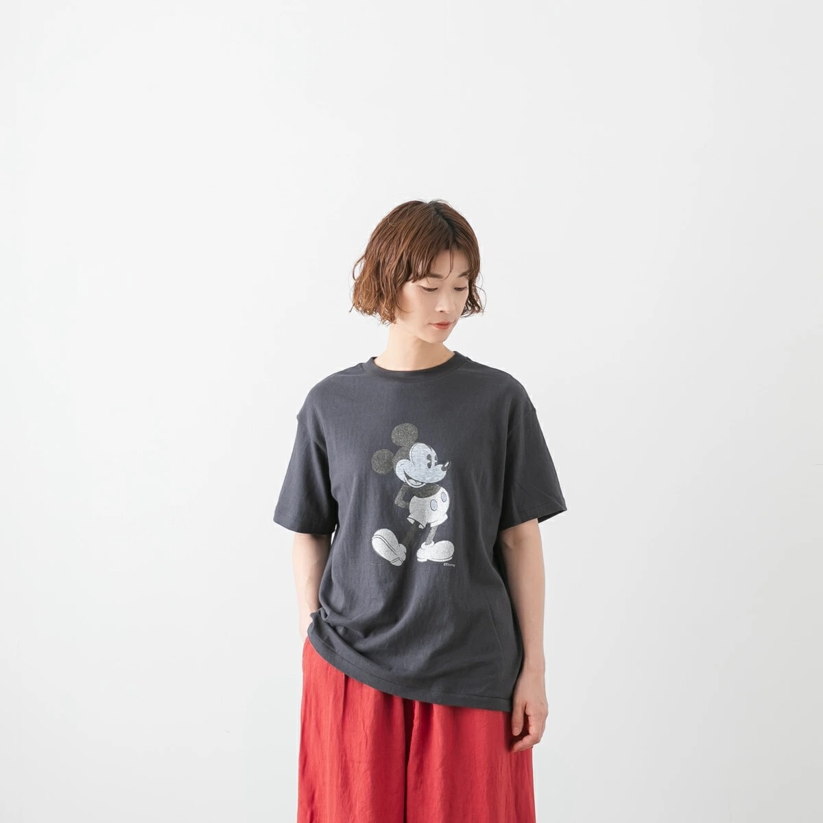 Americana アメリカーナ ミッキー ショートスリーブ Tシャツ BRF-789A/1 BRF-789A/2 BRF-789A/3