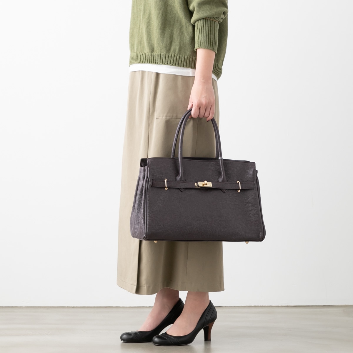 AULENTTI オーレンティ  ドラーロレザー トートバッグ  FB-05600-DO-F