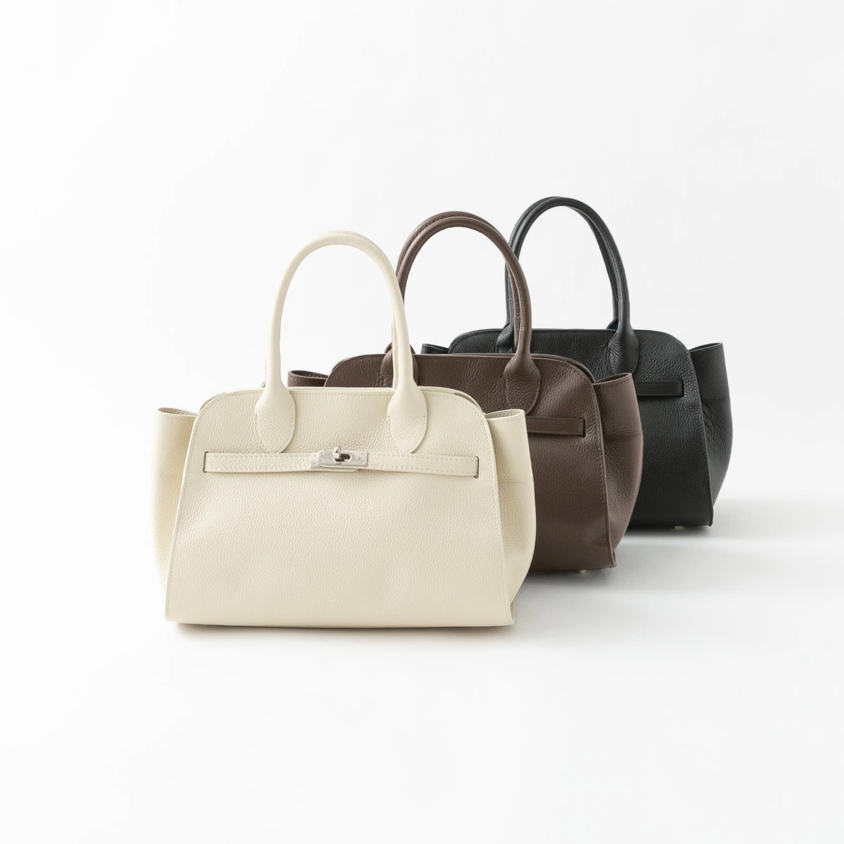 AULENTTI オーレンティ ドラーロレザー 2way ショルダー トートバッグ 3色 FB-7910-DO