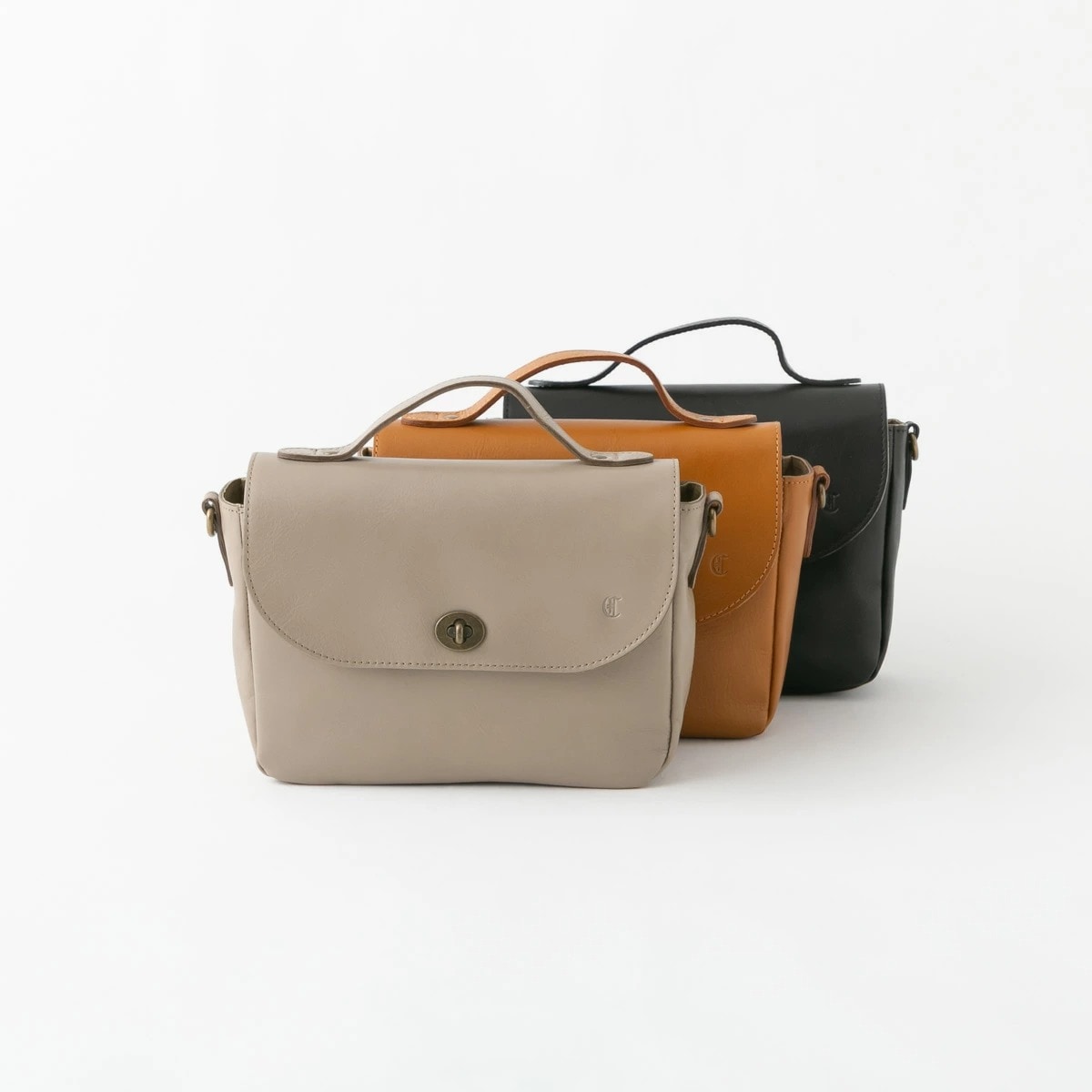 CLEDRAN クレドラン SAINTE FLAP SHOULDER サンテ フラップショルダーバッグ 3色 CL3873