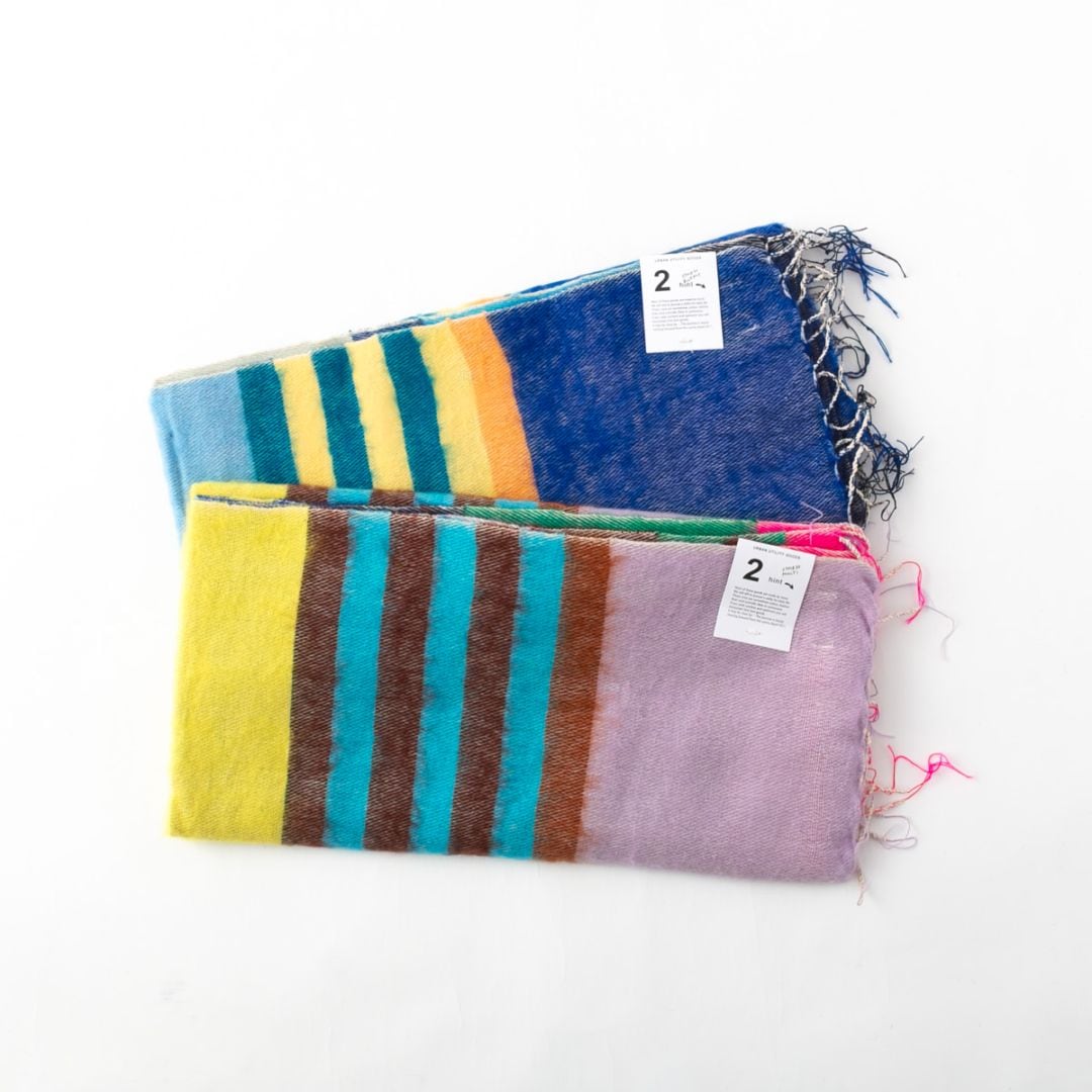 hint hint ヒントヒント カラフル ミックス ストール 2色 STOLE20