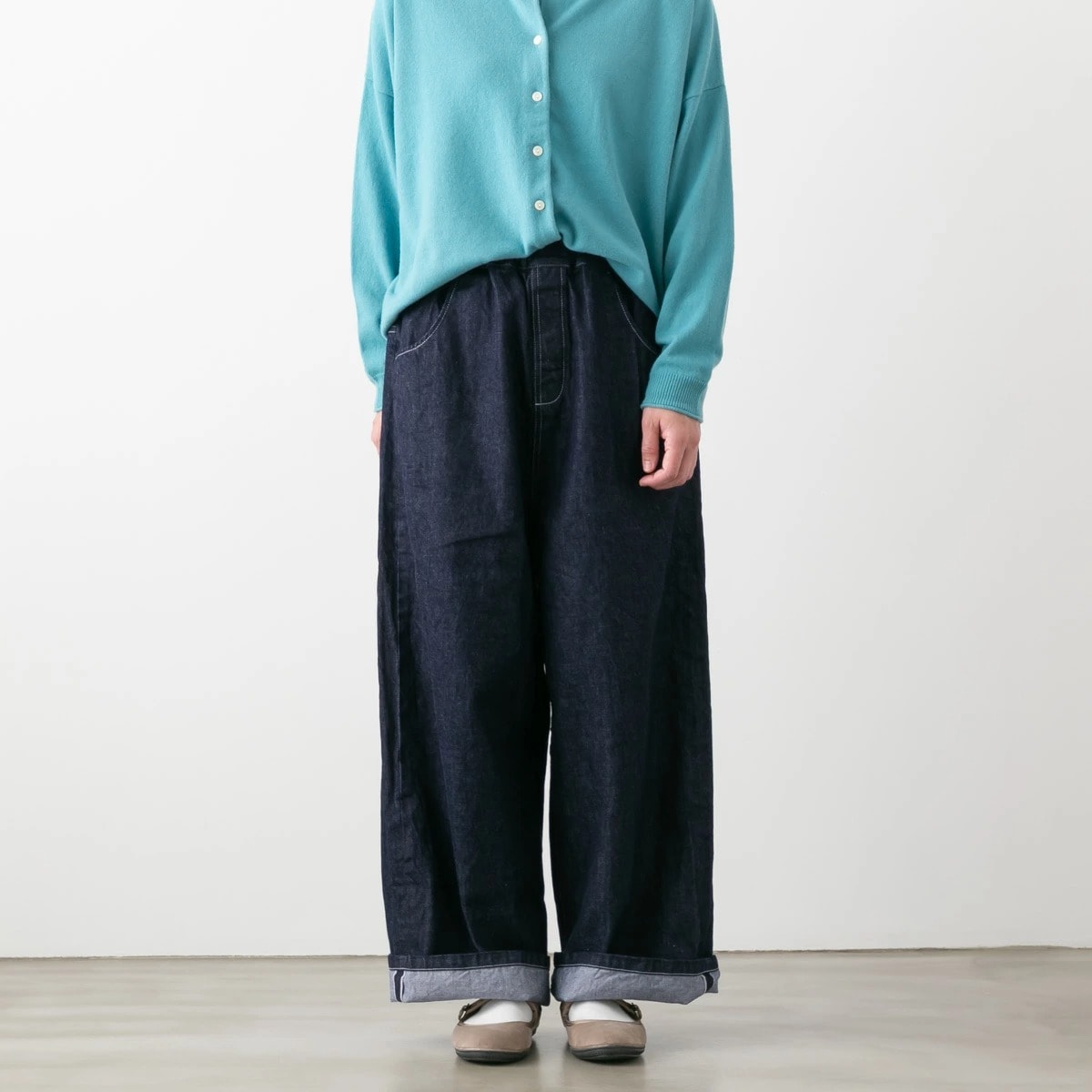 caqu サキュウ リネン アンクル ボーイズ Linen Ankle Boy's 26244