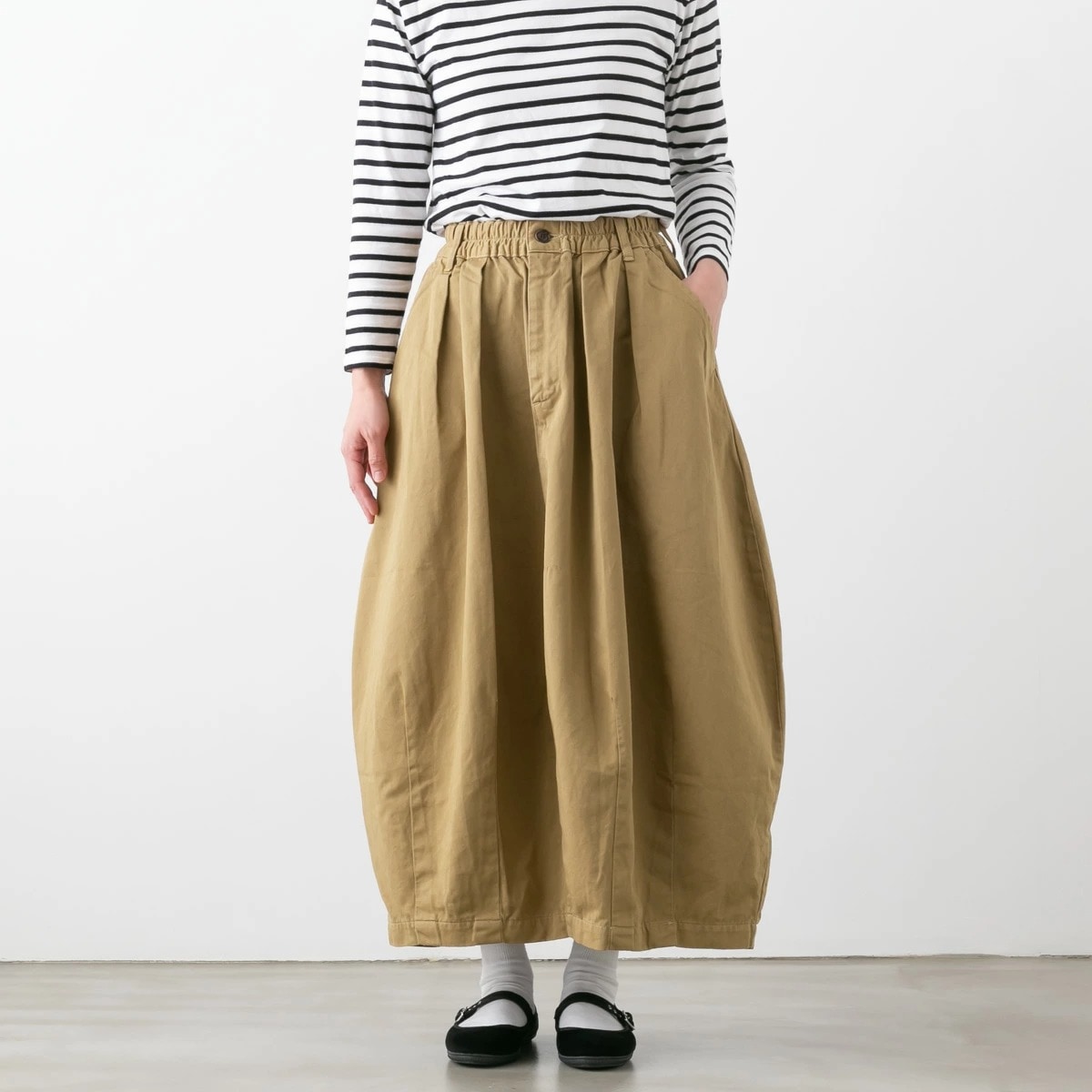 HARVESTY ハーベスティ チノ サーカススカート 4色 A22503